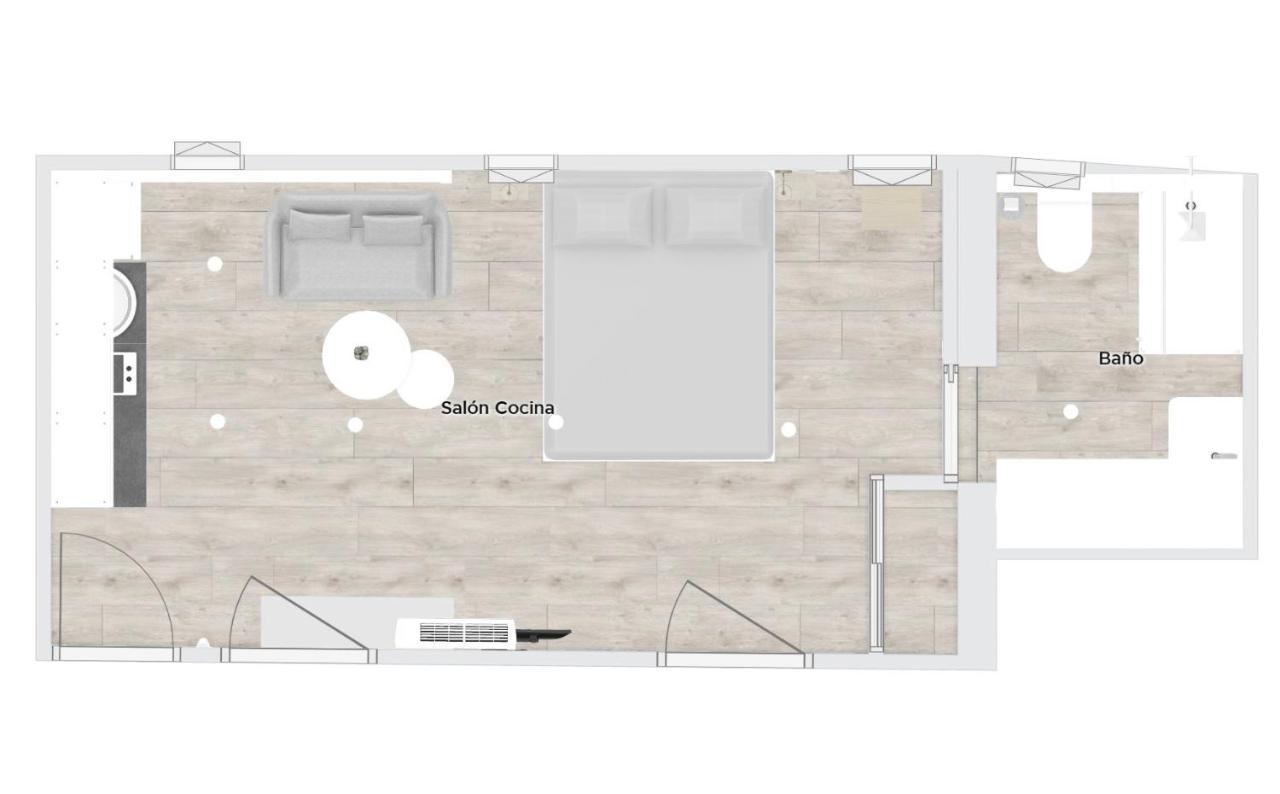 Apartamento Madrid Junto Palacio Real Zewnętrze zdjęcie